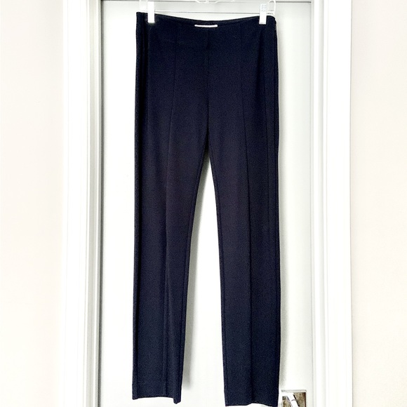 CAbi Pants & Jumpsuits Cabi Navy Blue Knit Stretch Trouser Pant 2 Poshmark